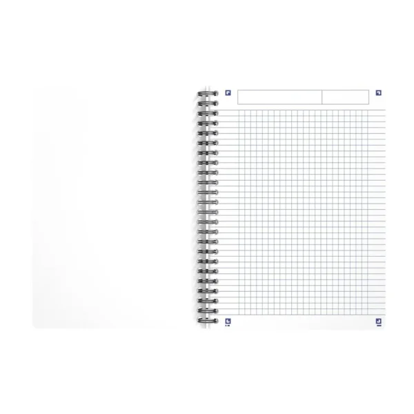 Notatbok OXFORD My Rec'Up A5 ruter ass