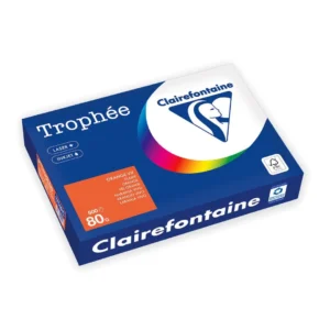 Kopipapir TROPHEE A4 80g oransje (500)