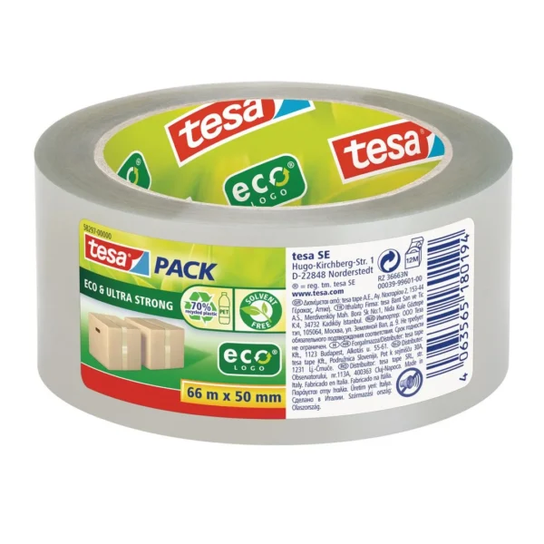 Emb.tape TESA Ultra Eco 50mmx66m klar