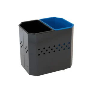 Avfallsbeholder HYKAB Putte 2x9L Grå