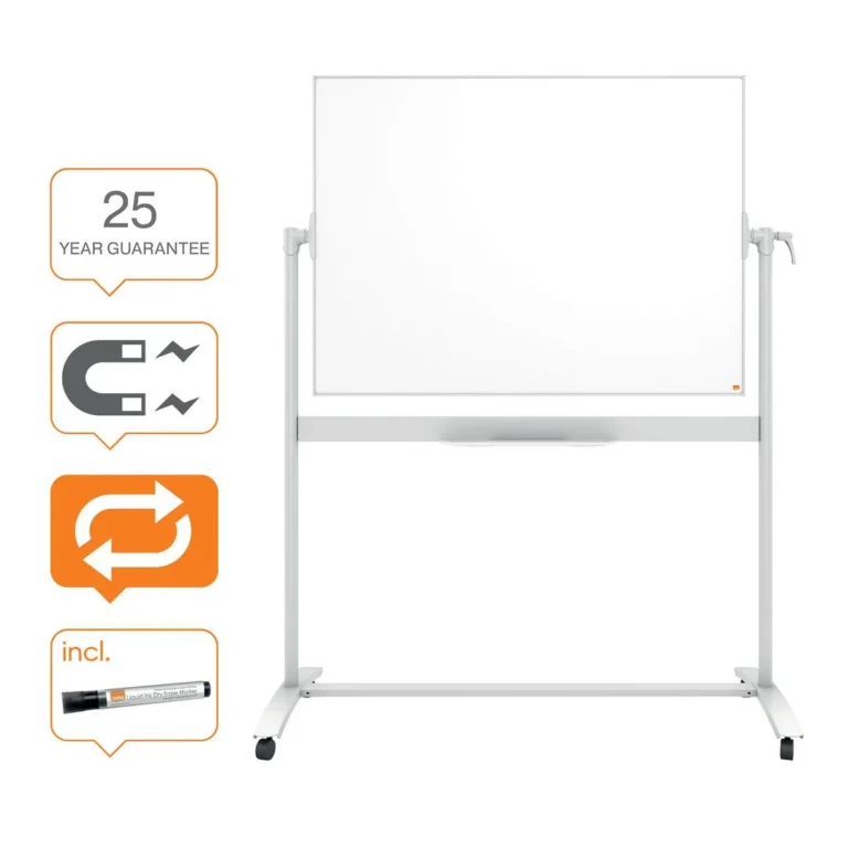 Whiteboard NOBO Vendbar emalje 90x120cm - Bilde 5