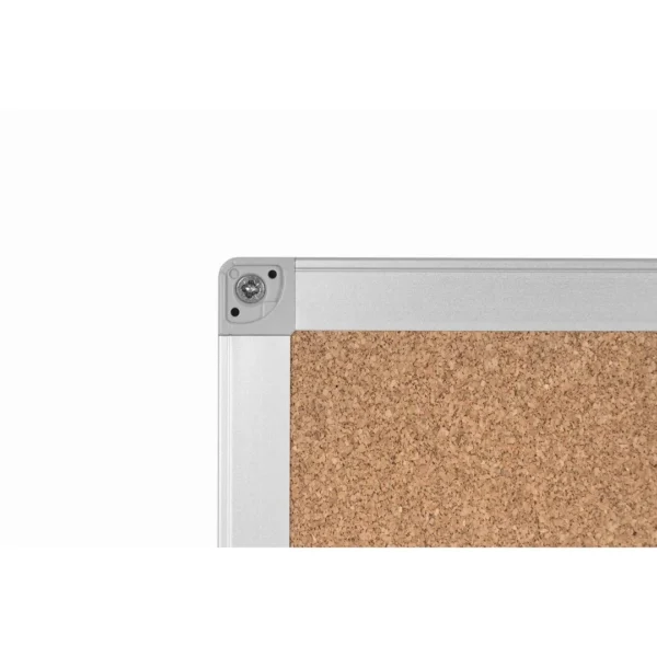 Korktavle BI-OFFICE 90x120cm alu