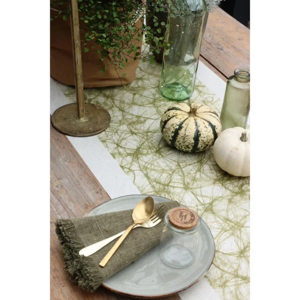 Bordløper EDELWEISS 30cmx5m limegrønn