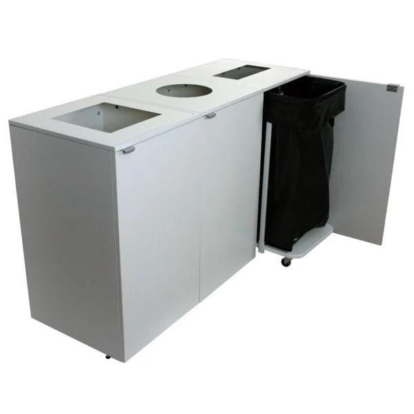 Avfallsbeholder HYKAB Diana 125L kvadrat