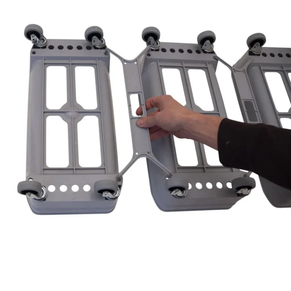 Avfallsbeholder HYKAB Patricia 60L grå