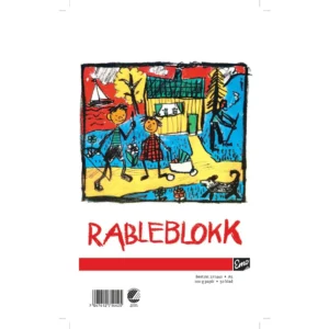 Rableblokk EMO A5 100g 50 blad