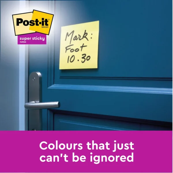 Notatblokk POST-IT SSN48x48 Resir CY(12)