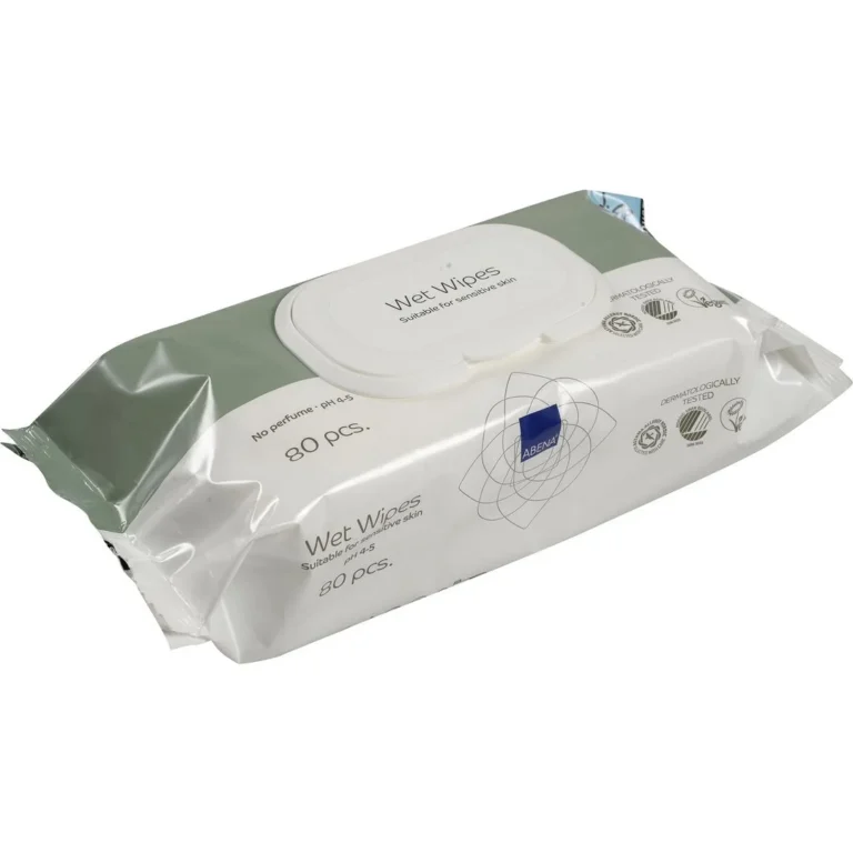 Våtserviett ABENA 18x20 u/p pl.lokk (80) - Bilde 3