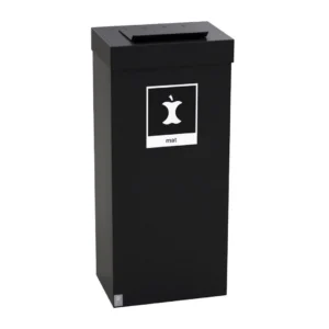 Avfallsbeholder Femunden 65L Mat sort