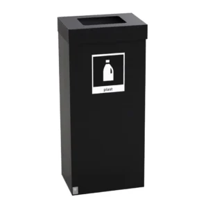 Avfallsbeholder Femunden 65L Plast sort