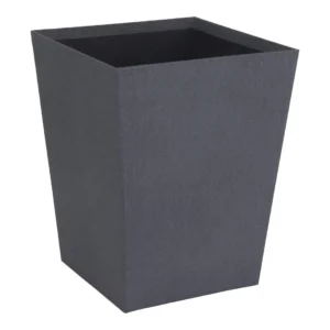 Papirkurv BIGSO Sofia kvadratisk sort