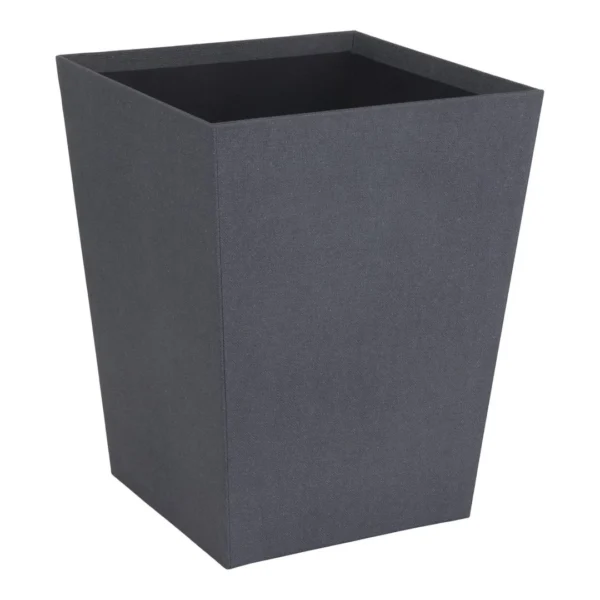 Papirkurv BIGSO Sofia kvadratisk sort