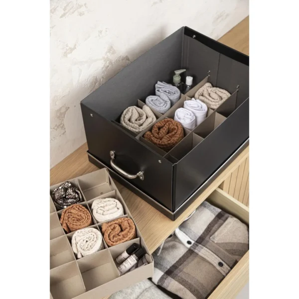 Oppbevaring BIGSO Engla m/innsats sort