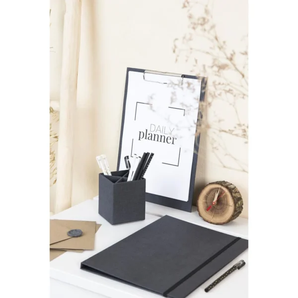 Strikkmappe BIGSO Paulina A4 2kl sort