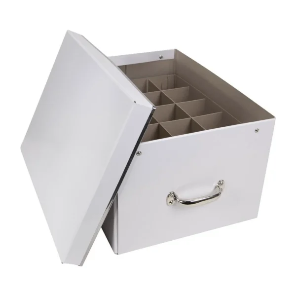 Oppbevaring BIGSO Engla m/innsats hvit