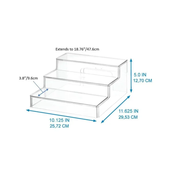 Hylle THE ekspanderende 3 etasjer