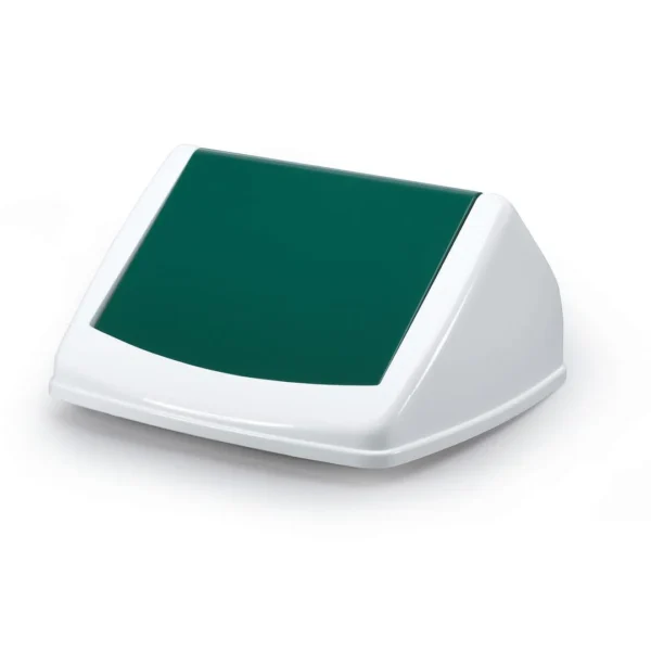 Vippelokk DURABIN 40L rektangulær grønn