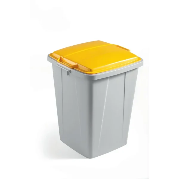 Lokk DURABIN avfallsbeholder 90L gul