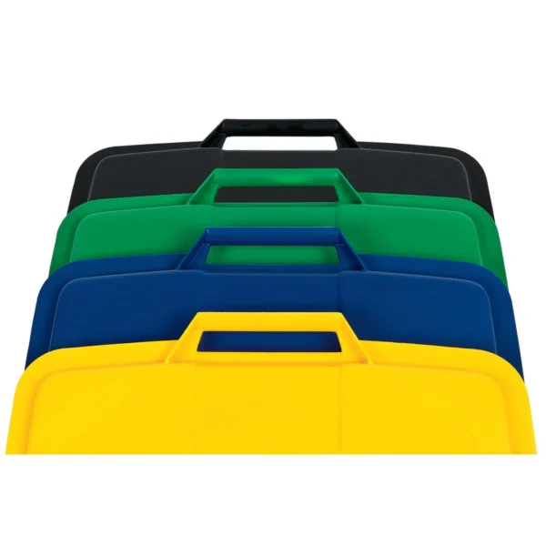 Lokk DURABIN avfallsbeholder 90L gul