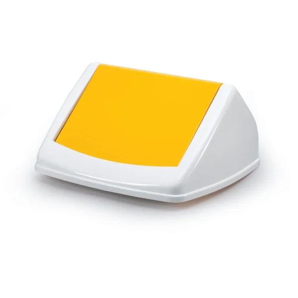 Vippelokk DURABIN 40L rektangulær gul