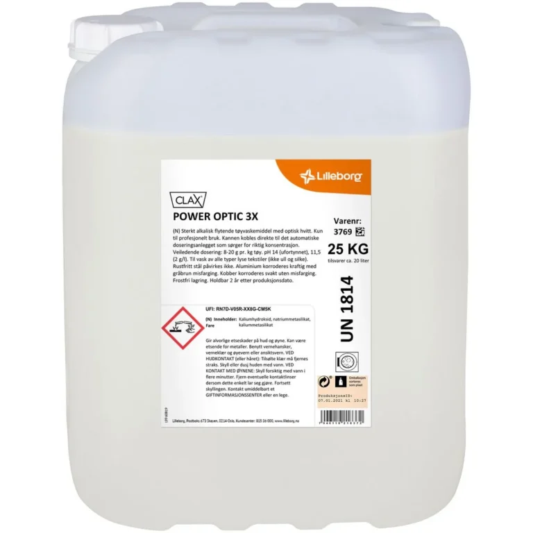 Hovedvask CLAX Power Optic 3X 20L