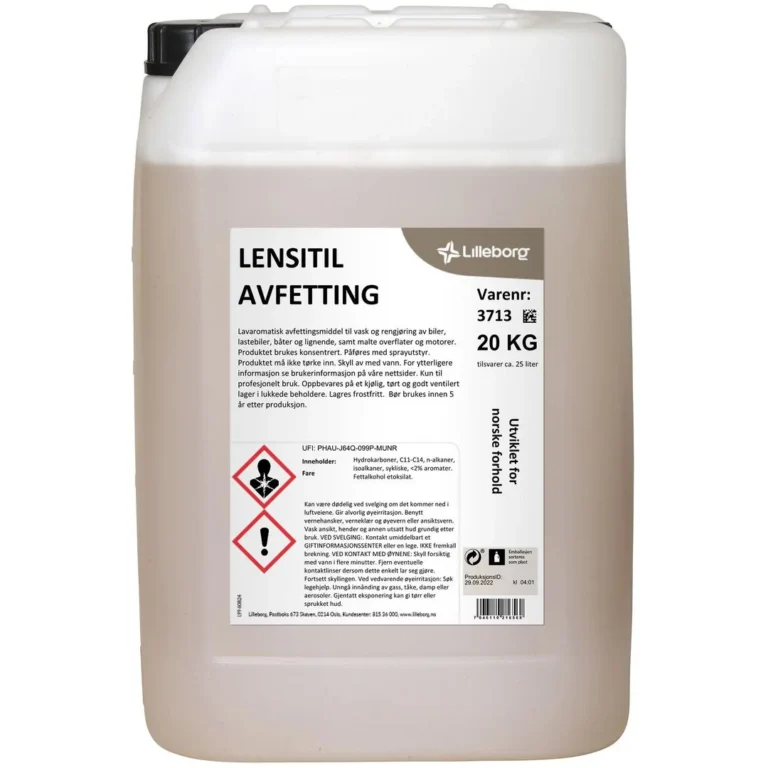 Avfetting LENSITIL 25 L
