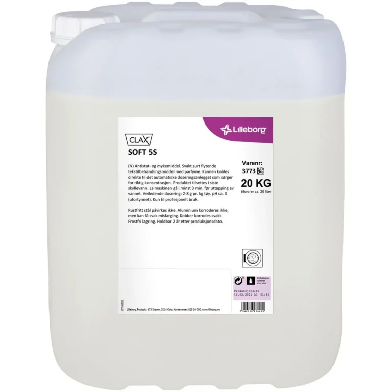 Tøymykner CLAX Soft 5S 20L