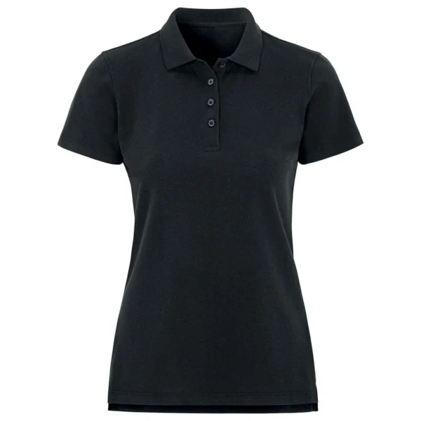 Pikéskjorte INTERSAFE Peg dame 2XS sort
