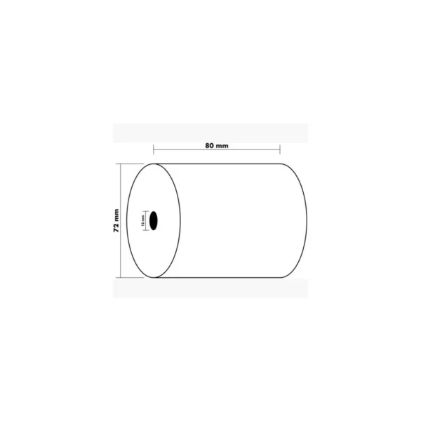 Termorull Fenolfri 80xØ72x12 48g 76m(10)