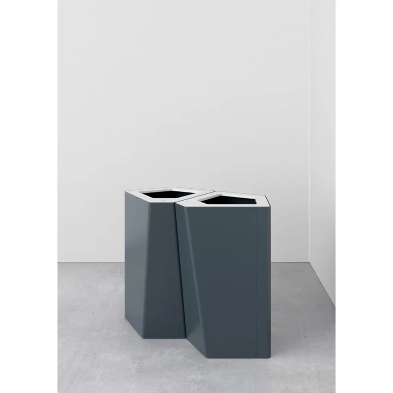 Avfallsbeholder KITE u lokk 70L antrasit - Bilde 3