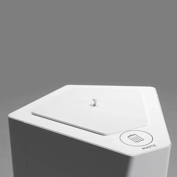 Lokkinnsats KITE m. håndtak, hvit