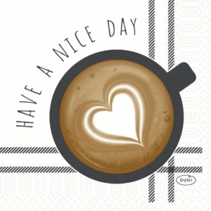 Serviett DUNI 3L 24cm Nice day (250)