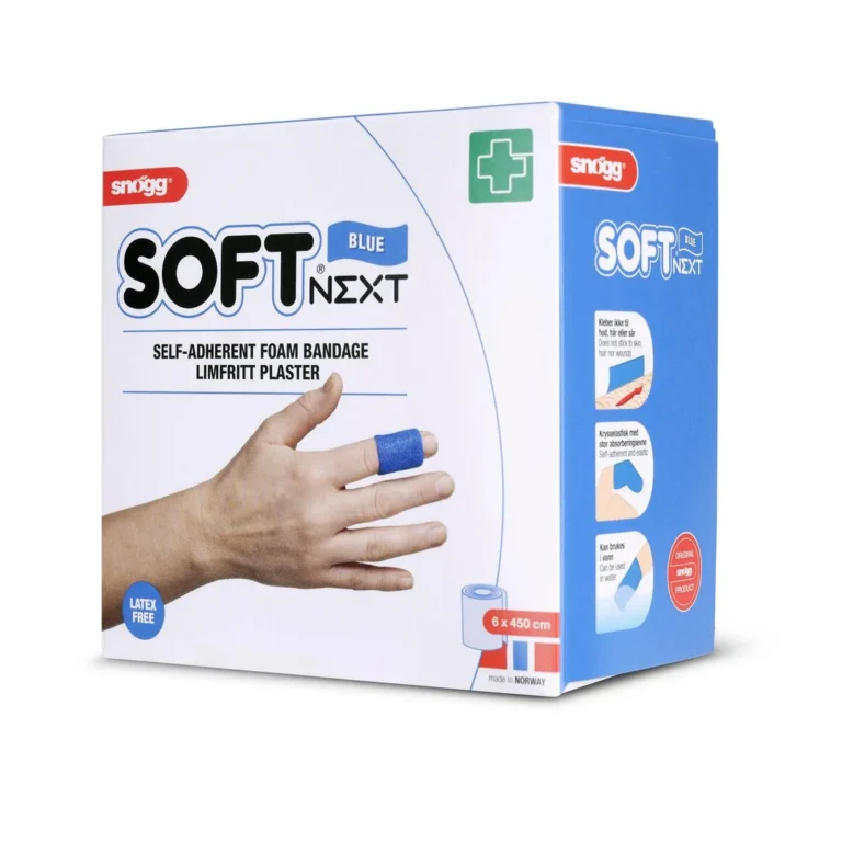 Plaster Soft NEXT 6cmx4,5m Blå