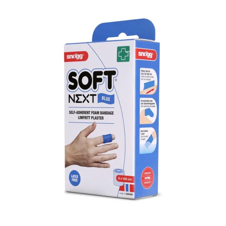 Plaster Soft NEXT 6cmx1m Blå