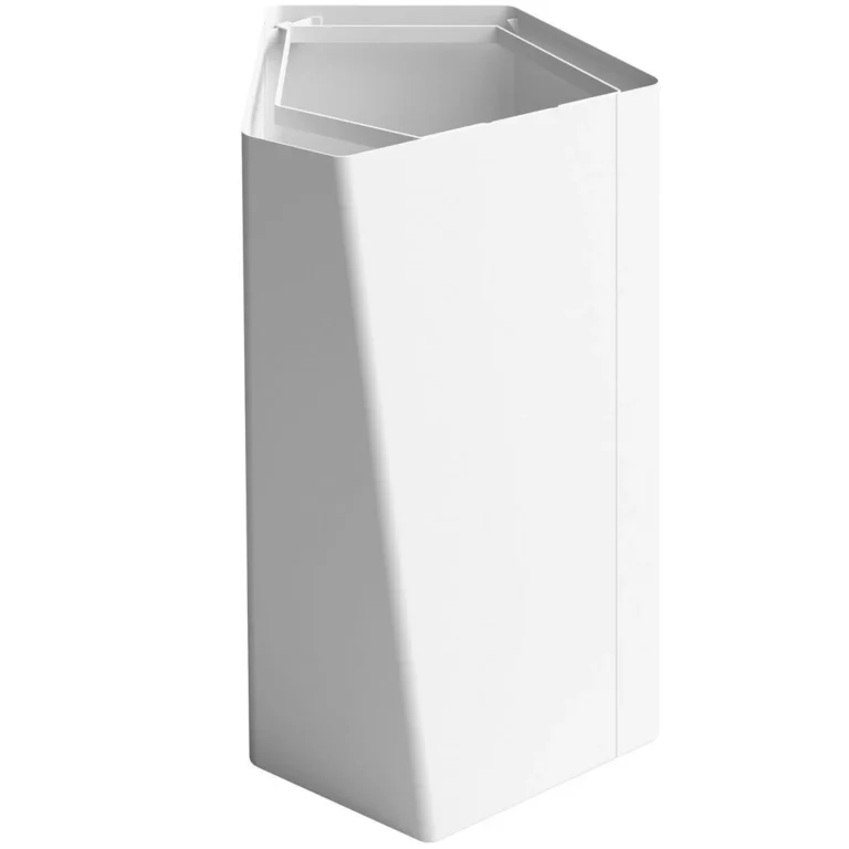 Avfallsbeholder KITE u. lokk 70L hvit