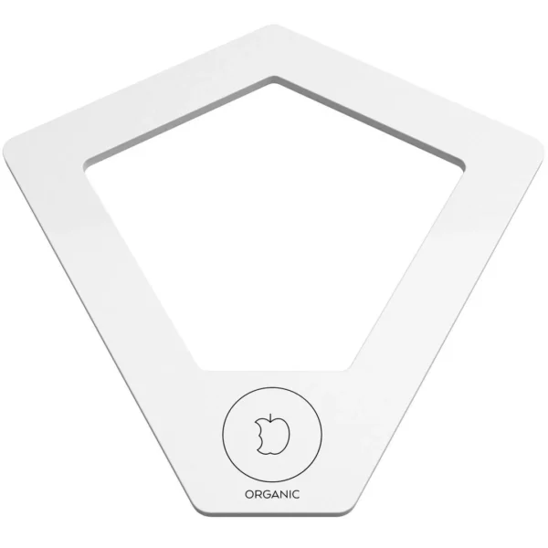 Lokk KITE for matavfall, hvit