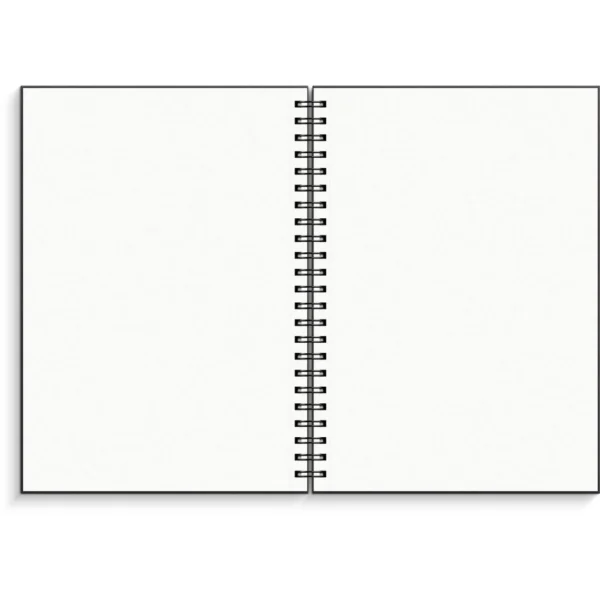 Skissebok GRIEG A4 stående sort