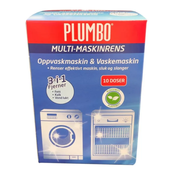 Maskinrens PLUMBO Multi Pulver poser(10)