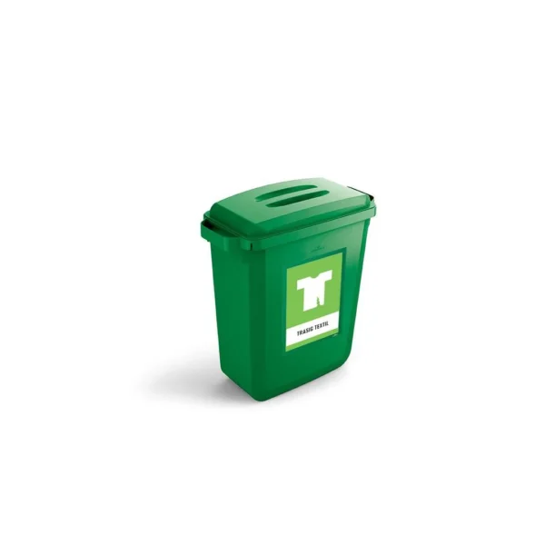 Lokk DURABIN avfallsbeholder 60L grønn