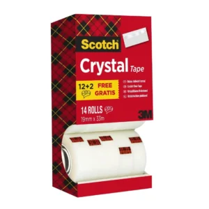 Tape SCOTCH Crystal Clear 19mmx33m (14)