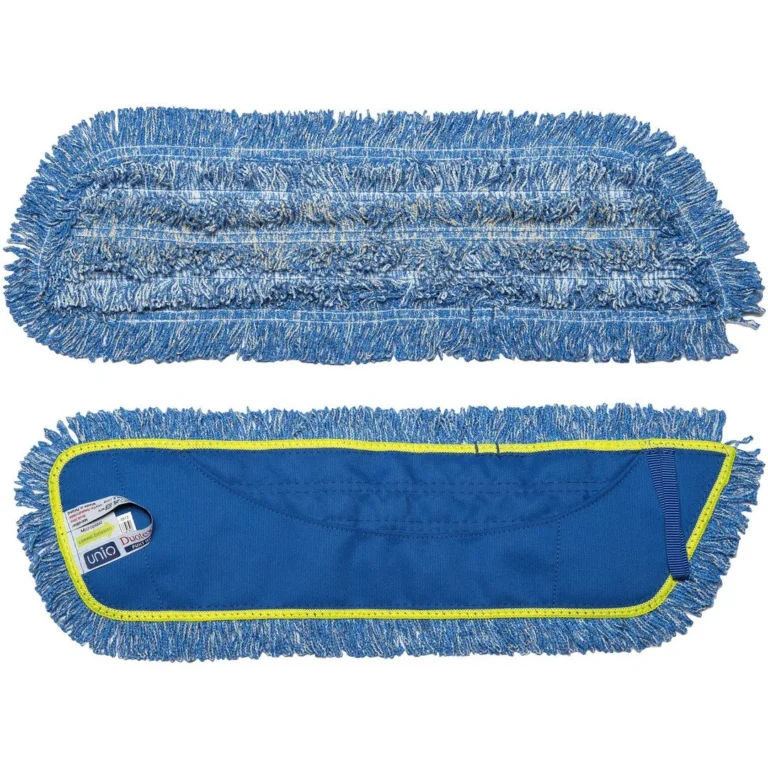 Fuktmopp UNIQ DUOTEX mikr m/lom blå 50cm
