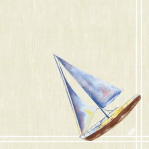 Serviett DUNISOFT 40cm Tide(60)