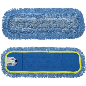 Fuktmopp UNIQ DUOTEX mikr m/lom blå 40cm