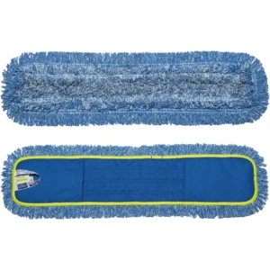 Fuktmopp UNIQ DUOTEX mikr m/lom blå 60cm