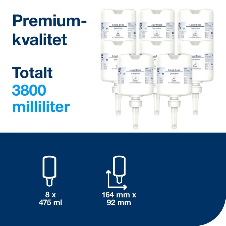 Håndsåpe TORK Sensitiv S2 475ml - Bilde 5