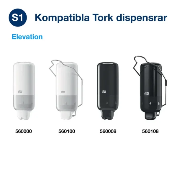 Dusjsåpe TORK Premium sjampo S1 1L