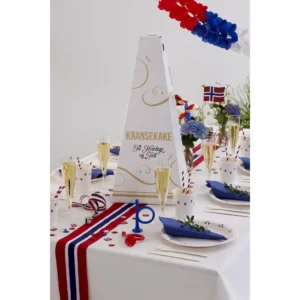 Kransekakeeske 250x550mm 24 ringer