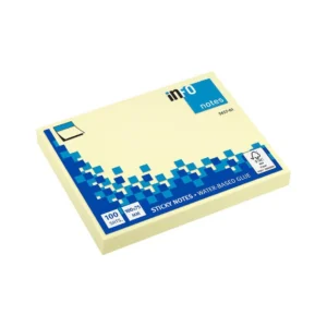 Notatblokk INFO 100X75mm Power gul
