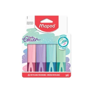 Highlighter MAPED glitter pastell (4)