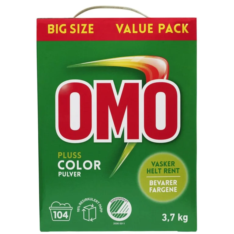 Tøyvask OMO Pluss Color 3,7kg